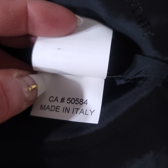 SEVENTY Italian Single Breasted Black Blazer TG 44 - Picture 8 of 9